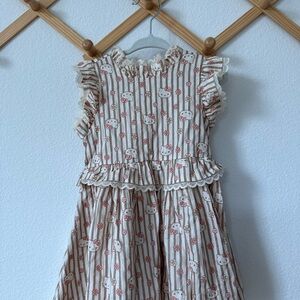 Sanrio Kids Dress with Ruffles and Cute Print